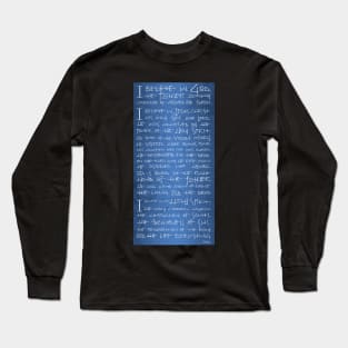 The Apostles Creed Long Sleeve T-Shirt